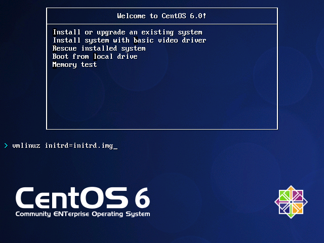 CentOS6.0 のテキストモードでのインストール方法:画像2