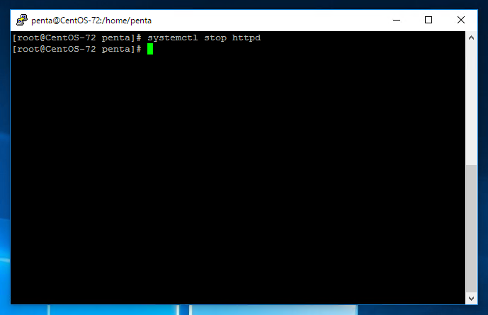 CentOS7にhttpd (Apache)をインストールする (HTTP Webサーバーのインストール):画像8