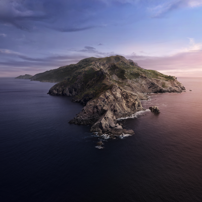macOS Catalina (macOS 10.15) の壁紙:画像1