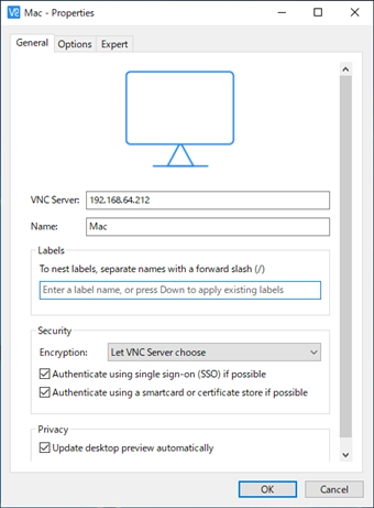 Mac OS X にWindowsからリモート接続する - Windows から Mac への VNCによるリモートデスクトップ接続:画像9