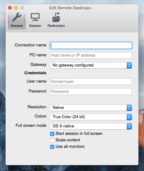 Mac OS Xからリモートデスクトップ接続でWindowsマシンにリモート接続する:画像16