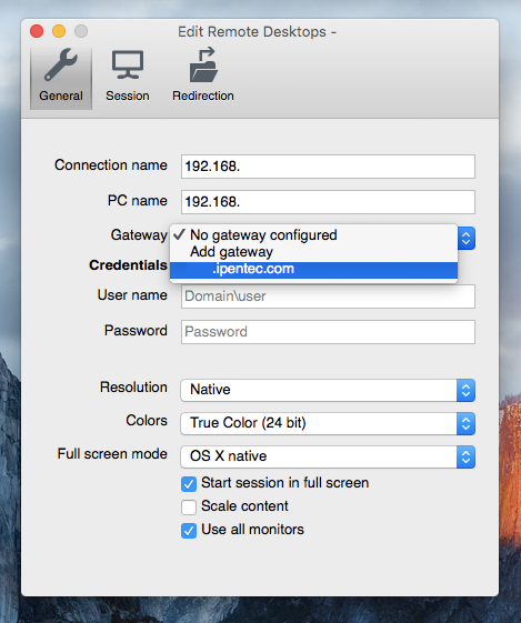 Mac OS Xからリモートデスクトップ接続でWindowsマシンにリモート接続する:画像21