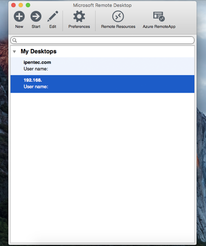 Mac OS Xからリモートデスクトップ接続でWindowsマシンにリモート接続する:画像23