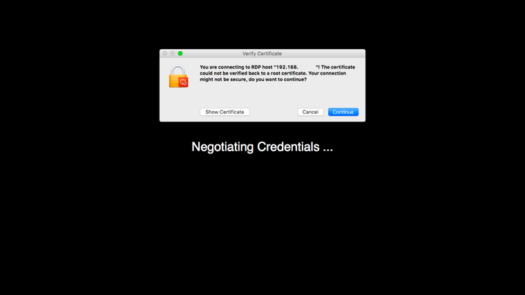 Mac OS Xからリモートデスクトップ接続でWindowsマシンにリモート接続する:画像25
