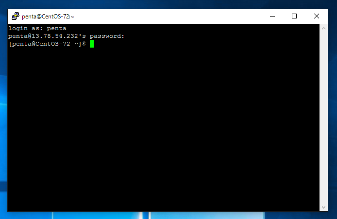 Microsoft AzureでCentOS7の仮想マシンを作成する (仮想マシンの作成、起動、接続):画像30