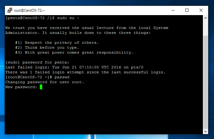Microsoft AzureのLinux仮想マシンの root パスワードを設定する:画像5