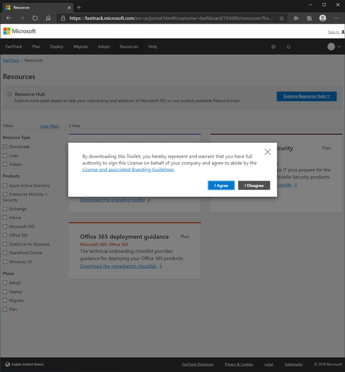 Microsoft OfficeのアイコンをMicrosoft FastTrackからダウンロードする:画像4