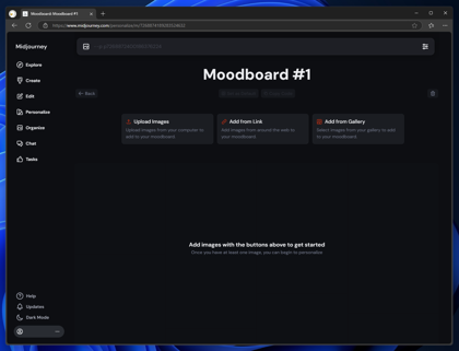 Midjourneyでの Standard Profileの作成 と Moodboardの作成:画像8