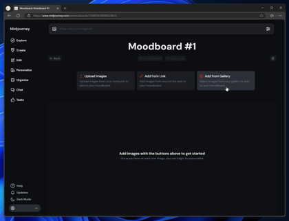 Midjourneyでの Standard Profileの作成 と Moodboardの作成:画像9
