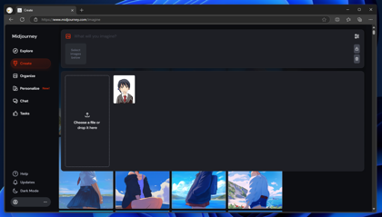 Midjourneyで入力した画像と同じスタイルの画像を生成する方法 - Style Reference 機能の利用:画像4