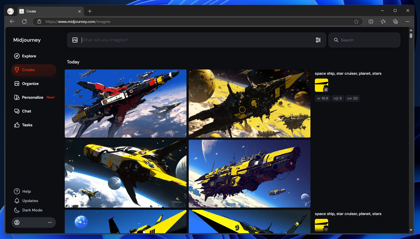 Midjourneyで入力した画像と同じスタイルの画像を生成する方法 - Style Reference 機能の利用:画像19