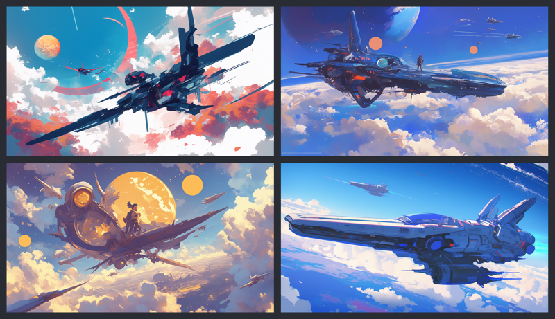--sw 0 - Midjourneyで入力した画像と同じスタイルの画像を生成する方法 - Style Reference 機能の利用:画像24
