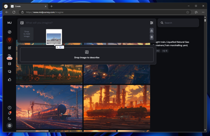 Midjourneyでプロンプトを画像から推定する - Describe コマンドの利用:画像3