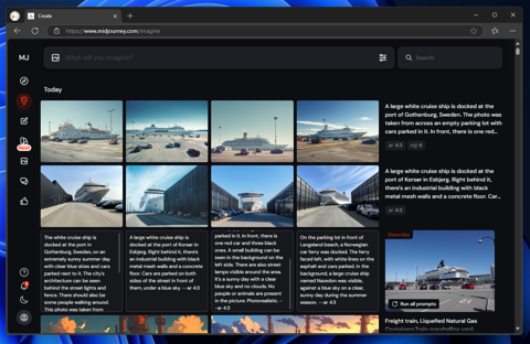Midjourneyでプロンプトを画像から推定する - Describe コマンドの利用:画像11