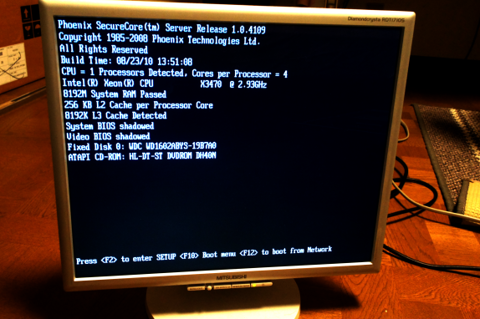 NEC Express 5800/GT110b (2万円程度の安価版)のレビュー - 消費電力・CPUの交換:画像44