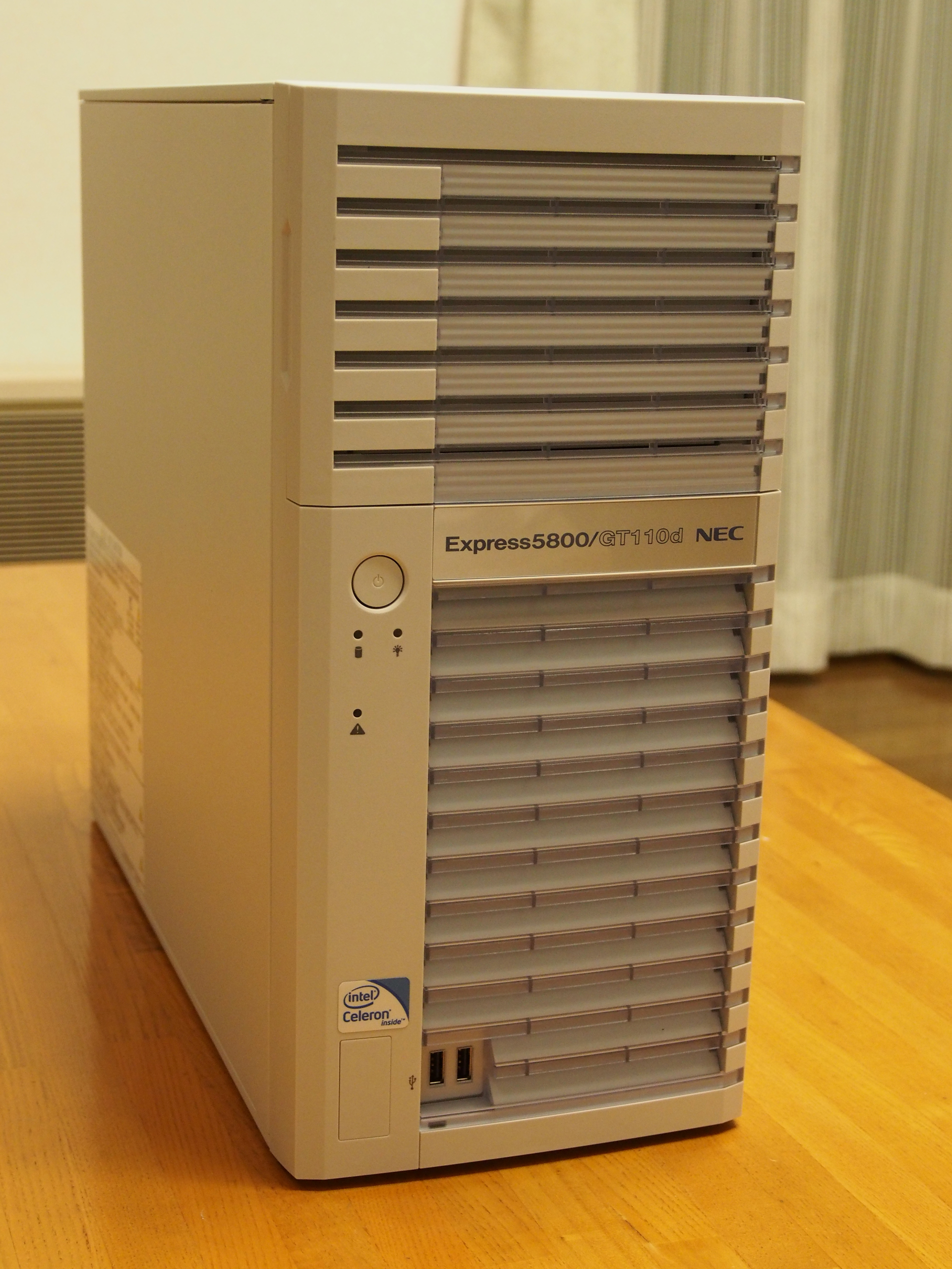 NEC Express 5800/GT110d (2万円程度の安価版)のレビュー | iPentec
