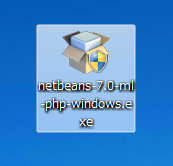 NetBeans7 IDE (PHP Edition) をインストールする:画像1