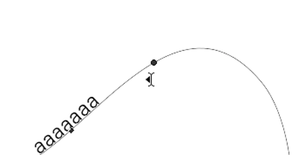 パスに沿って文字列を描画する:画像10