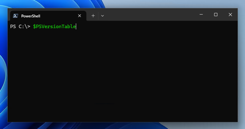 PowerShell のバージョンを表示する:画像1
