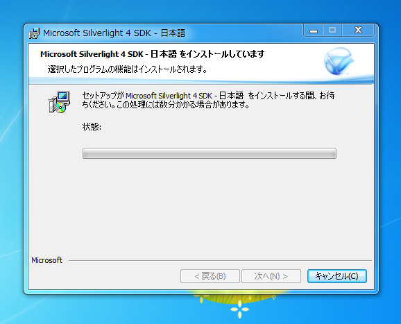 Silverlight4 SDK をインストールする:画像6