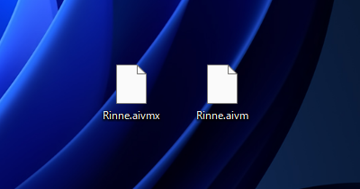 AIVM / AIVMX ファイルを作成する:画像10