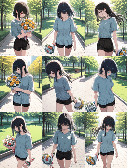 Prompt 1 - アニメ / イラスト系 モデルの違いによる出力イメージの比較 (Anima系):画像31