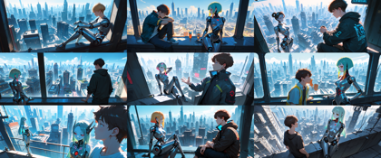 Prompt 2 - アニメ / イラスト系 モデルの違いによる出力イメージの比較 (Anima系):画像23