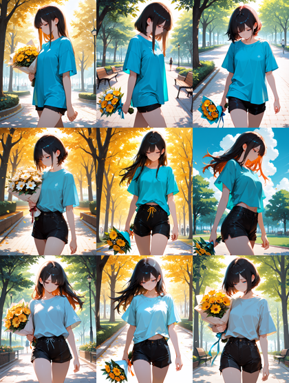 Prompt 1 - アニメ / イラスト系 モデルの違いによる出力イメージの比較 (Anima系 旧バージョンモデル):画像34