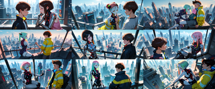 Prompt 2 - アニメ / イラスト系 モデルの違いによる出力イメージの比較 (Anima系):画像20