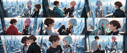 Prompt 2 - アニメ / イラスト系 モデルの違いによる出力イメージの比較 (Anima系):画像59