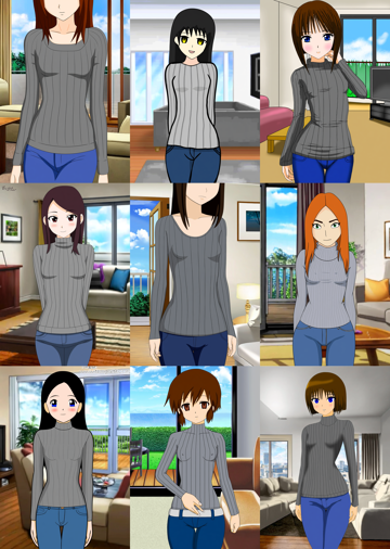 Animaのスコアタグ (score_9, score_8, score_7 ...) の画像生成傾向を調査する:画像9