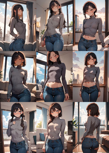 Animaのスコアタグ (score_9, score_8, score_7 ...) の画像生成傾向を調査する:画像3
