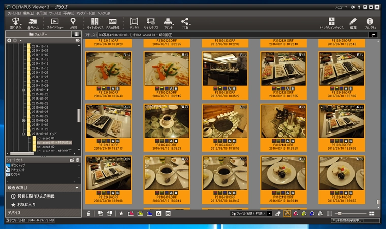 写真画像の撮影日時を一括で変更する (Olympus Viewer を利用):画像6