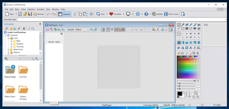 マルチアイコンを作成する (Axialis IconWorkshop を利用):画像5