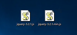 jQueryのダウンロード手順:画像3