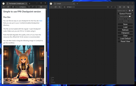 ComfyUI を利用して FLUX.1 で画像を生成する:画像14