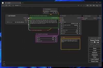 ComfyUI を利用して FLUX.1 で画像を生成する:画像16