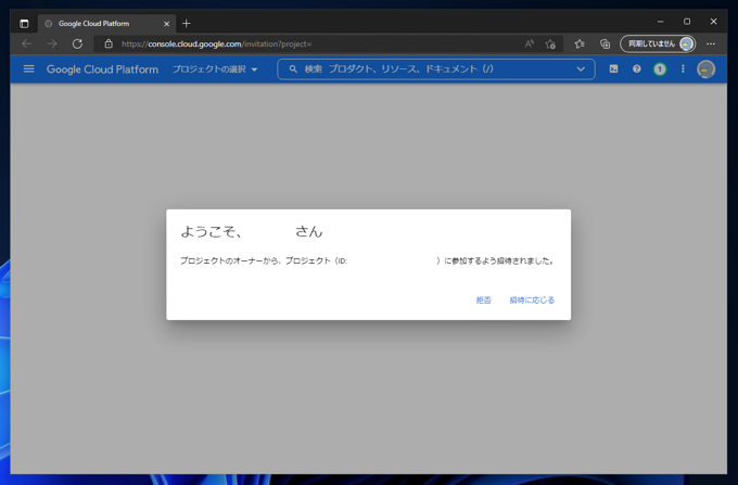 Google API Project にユーザーを追加する:画像11