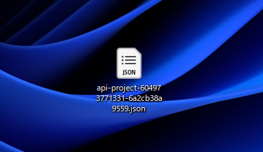 Google API のサービスアカウントで認証するための JSON  / P12 キーを取得する:画像7