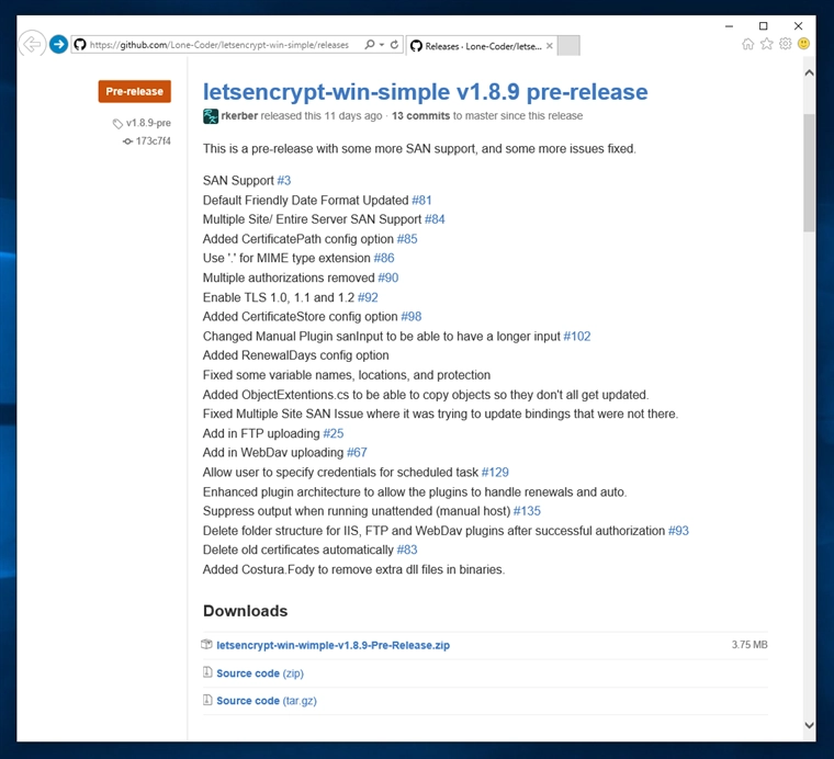 IISでLet's Encrypt を利用してSSLサイトを構築する (letsencrypt-win-simple クライアントを利用):画像29