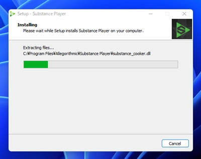 Adobe Substance Player のインストール:画像7