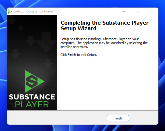 Adobe Substance Player のインストール:画像9