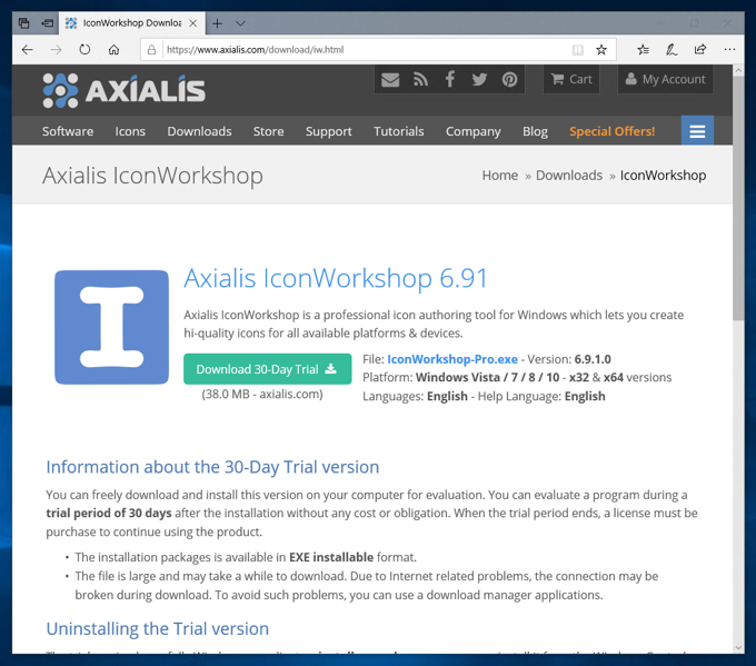 Axialis IconWorkshop をインストールする:画像3