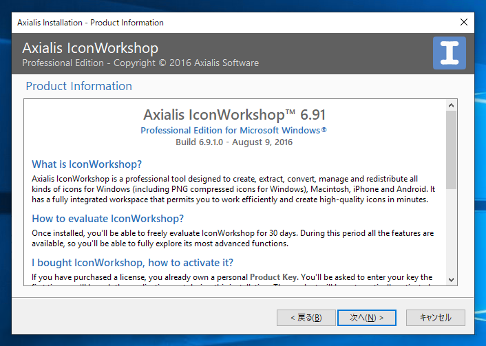 Axialis IconWorkshop をインストールする:画像6