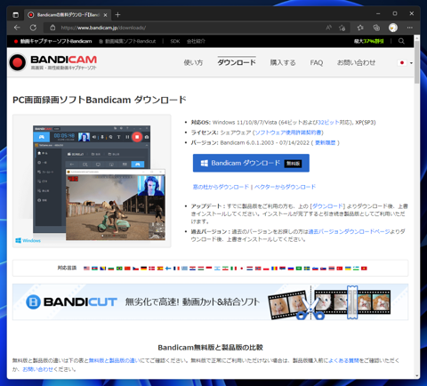 Bandicam のインストール:画像2