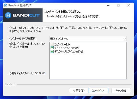 Bandicut のインストール:画像7