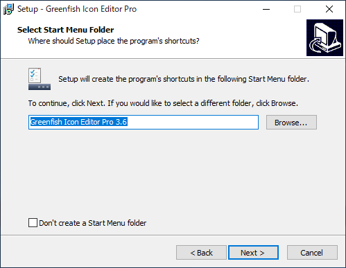 Greenfish Icon Editor Pro のインストール:画像8