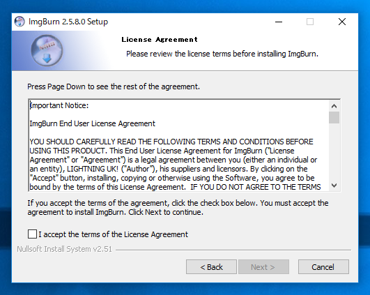 ImgBurn のインストール:画像6