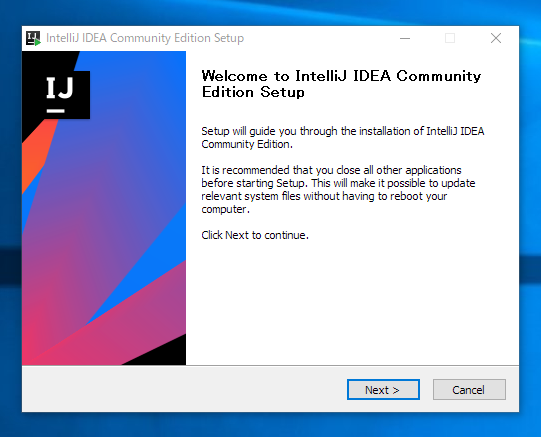 IntelliJ IDEA のインストール:画像6