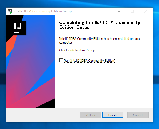 IntelliJ IDEA のインストール:画像12